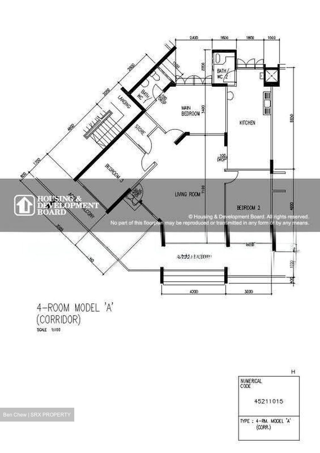 Blk 205 Tampines Street 21 (Tampines), HDB 4 Rooms #638263491